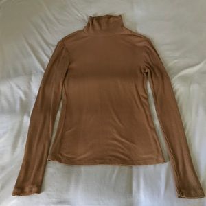 Camel colored turtleneck
